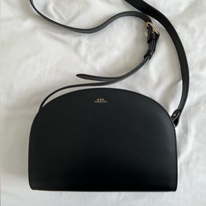A.P.C. Demi-lune Crossbody Bag